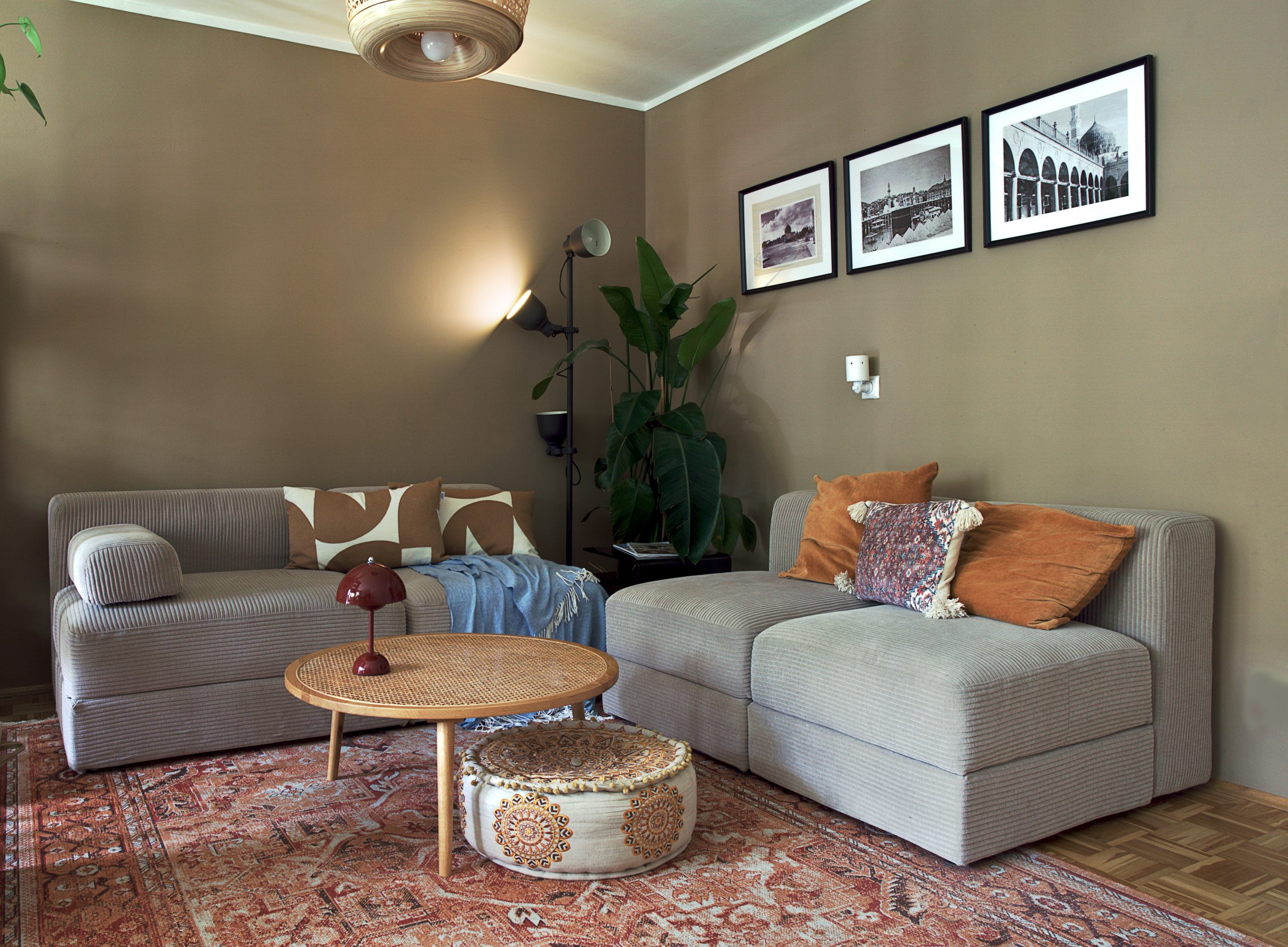 Wohnzimmer Eckgestaltung