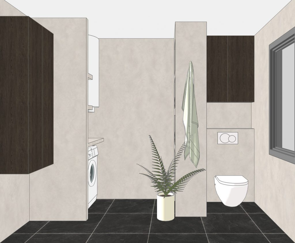 Stauraumplanung im Badezimmer:  Einbauschrank für mehr Platz im Bad