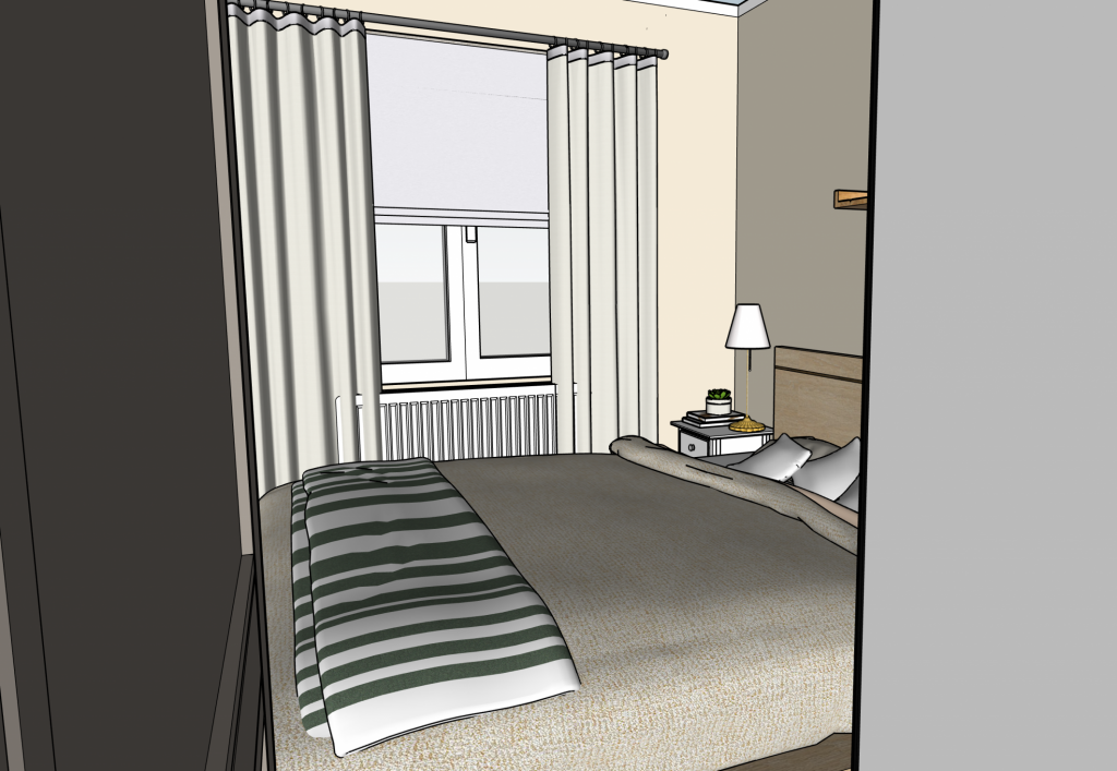 3D Visualisierung des Betts