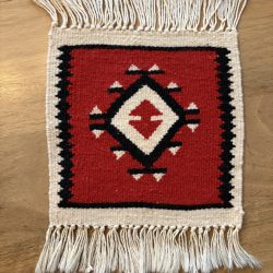 Mini-Kelim 20x20cm - Mug Rug