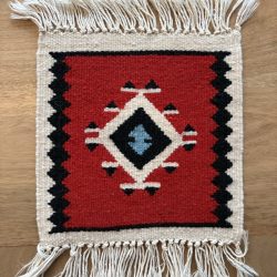 Mini-Kelim 20x20cm - Mug Rug
