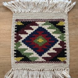 Mini-Kelim 20x20cm - Mug Rug
